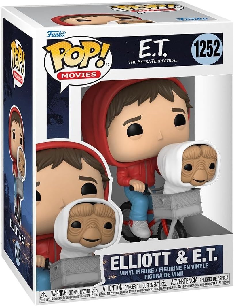 Funko Pop 1252 - E.T. - Elliott & E.T.