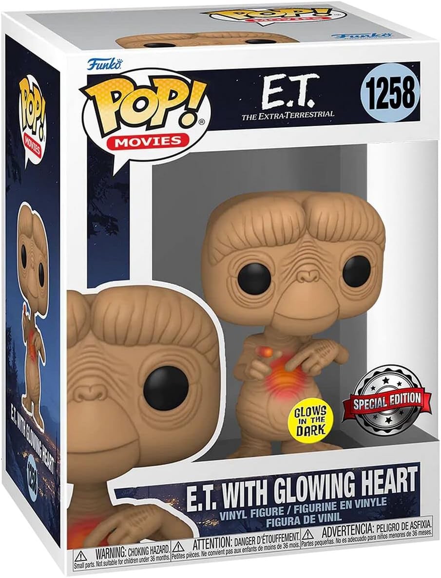 Funko Pop 1258 - E.T. - E.T. with Glowing Heart