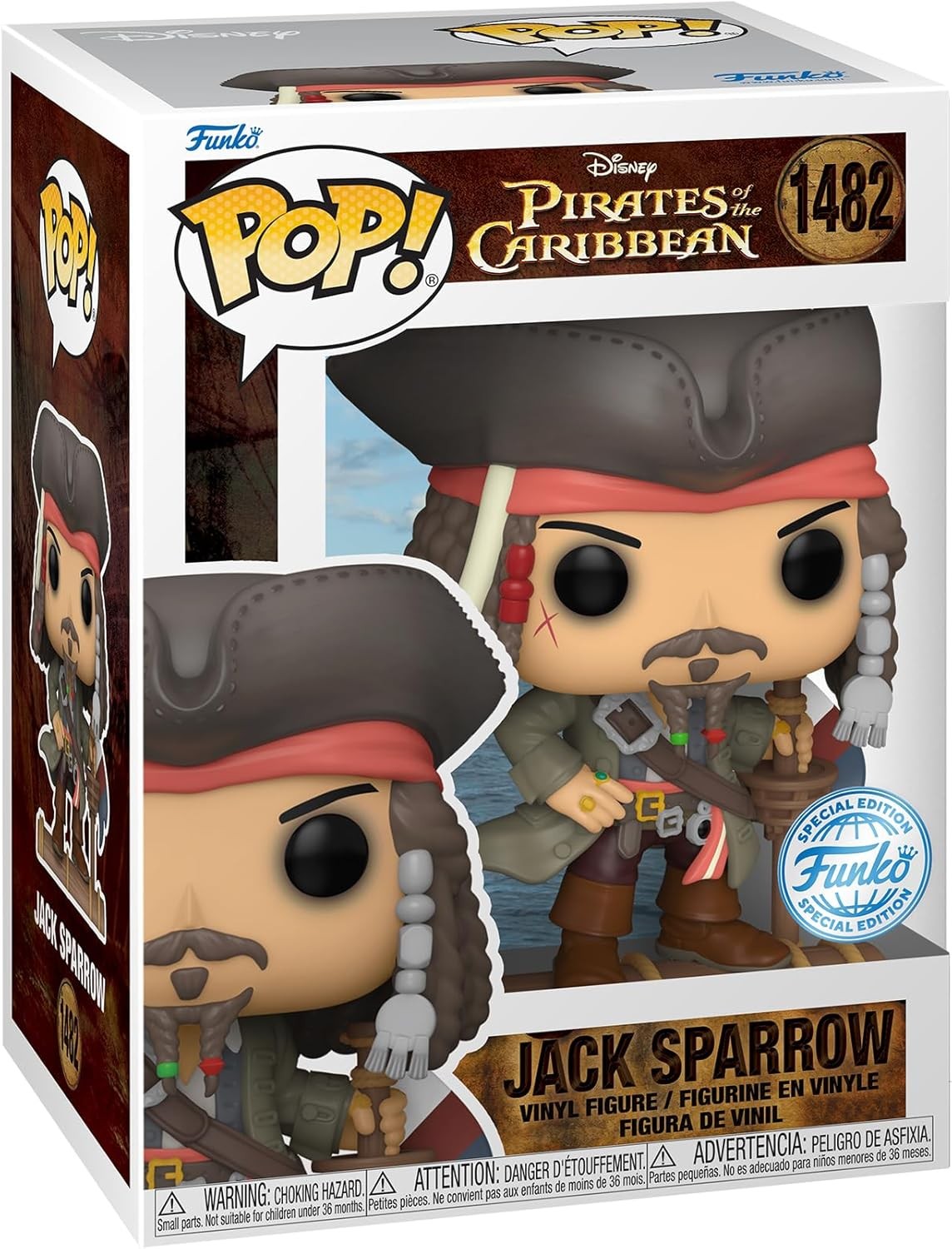 Funko Pop 1482 - Pirati dei Caraibi - Jack Sparrow