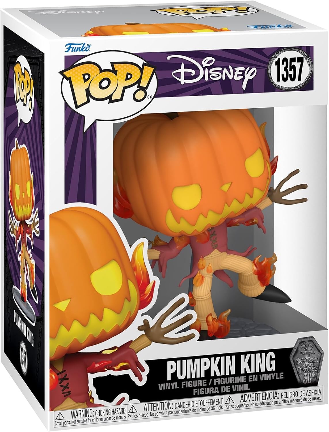 Funko Pop Disney 1357 - Nightmare Before Christmas - Pumpkin King