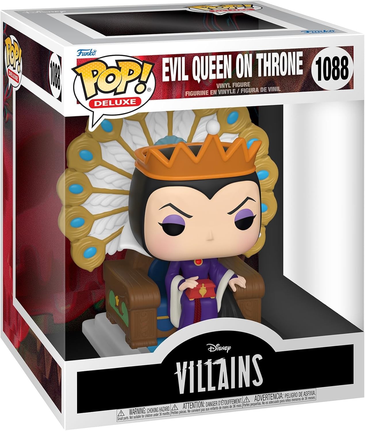 Funko Pop Disney 1088 - Villains - Evil Queen on Throne