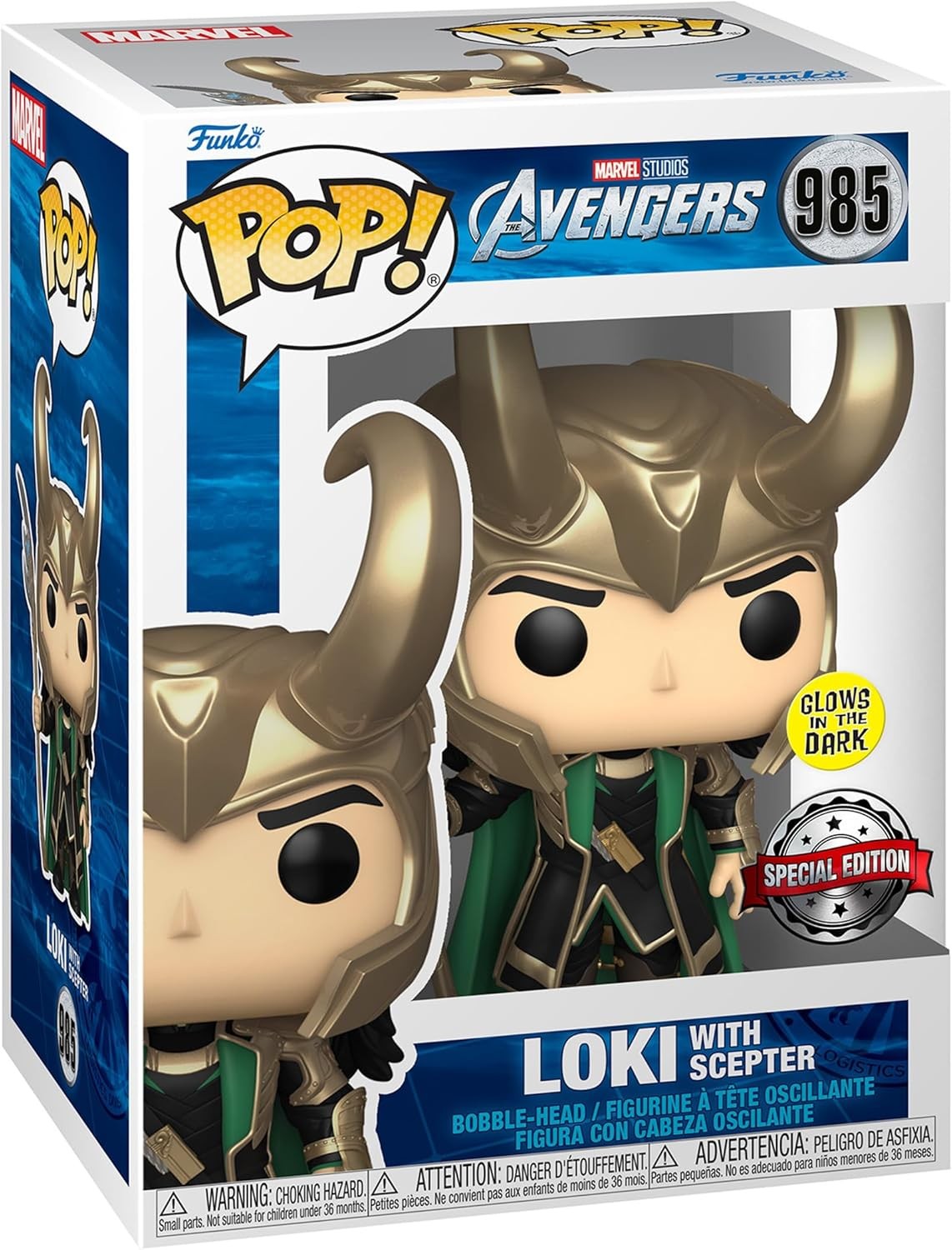Funko Pop 985 - Avengers - Loki with Scepter