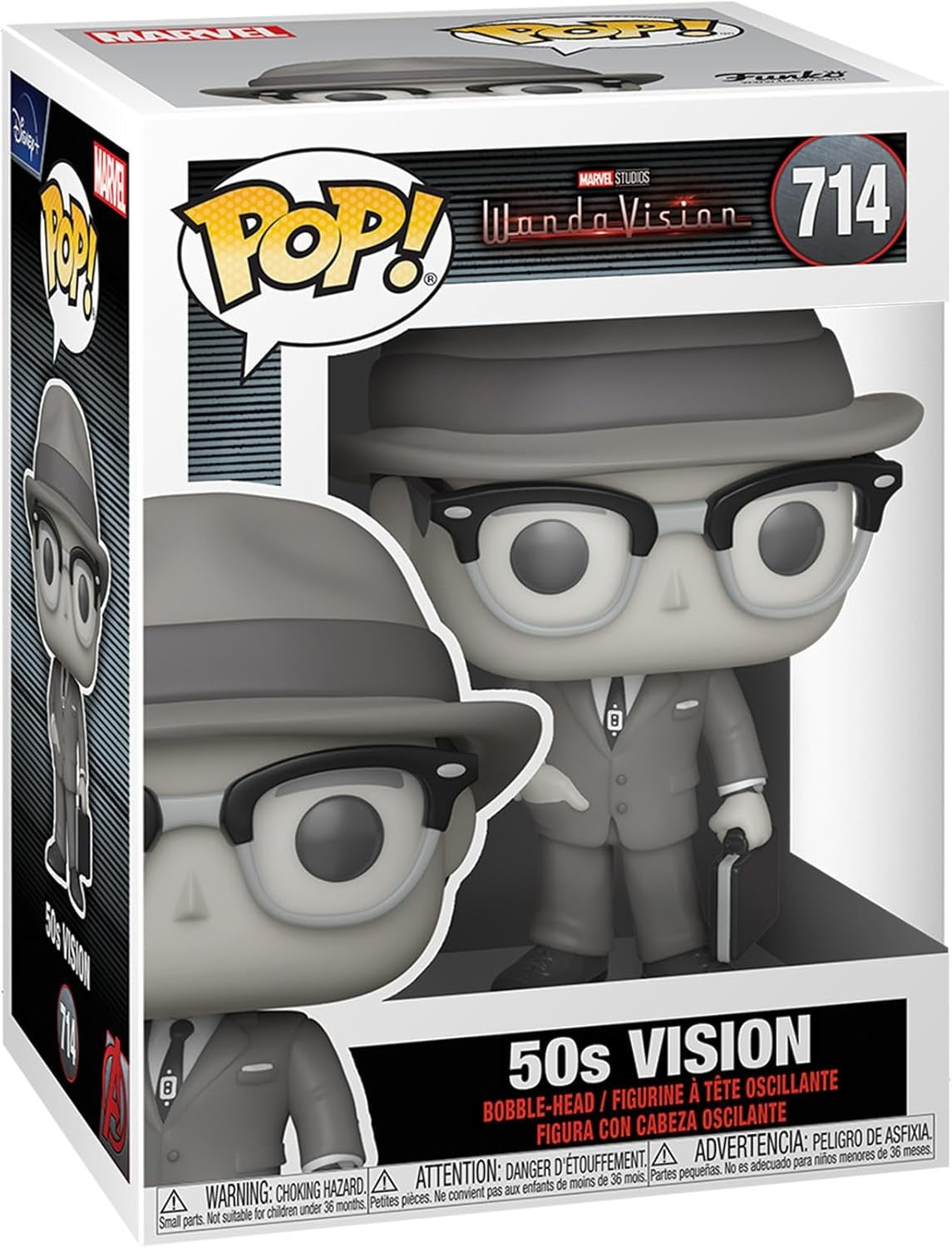 Funko Pop 714 - Wanda Vision - Vision 50s