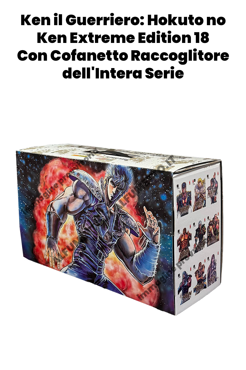 Ken il Guerriero: Hokuto no Ken Extreme Edition Vol. 18 + Cofanetto Raccoglitore