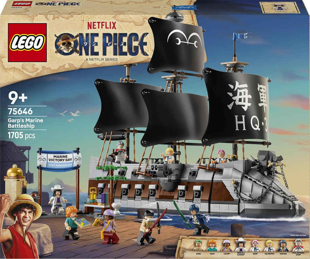LEGO 75646 - ONE PIECE - LA NAVE DA GUERRA DI GARP