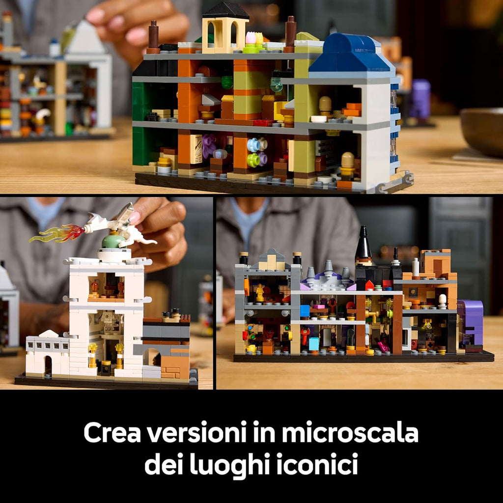 LEGO 76444 - HARRY POTTER - NEGOZI DI MAGIA DI DIAGON ALLEY