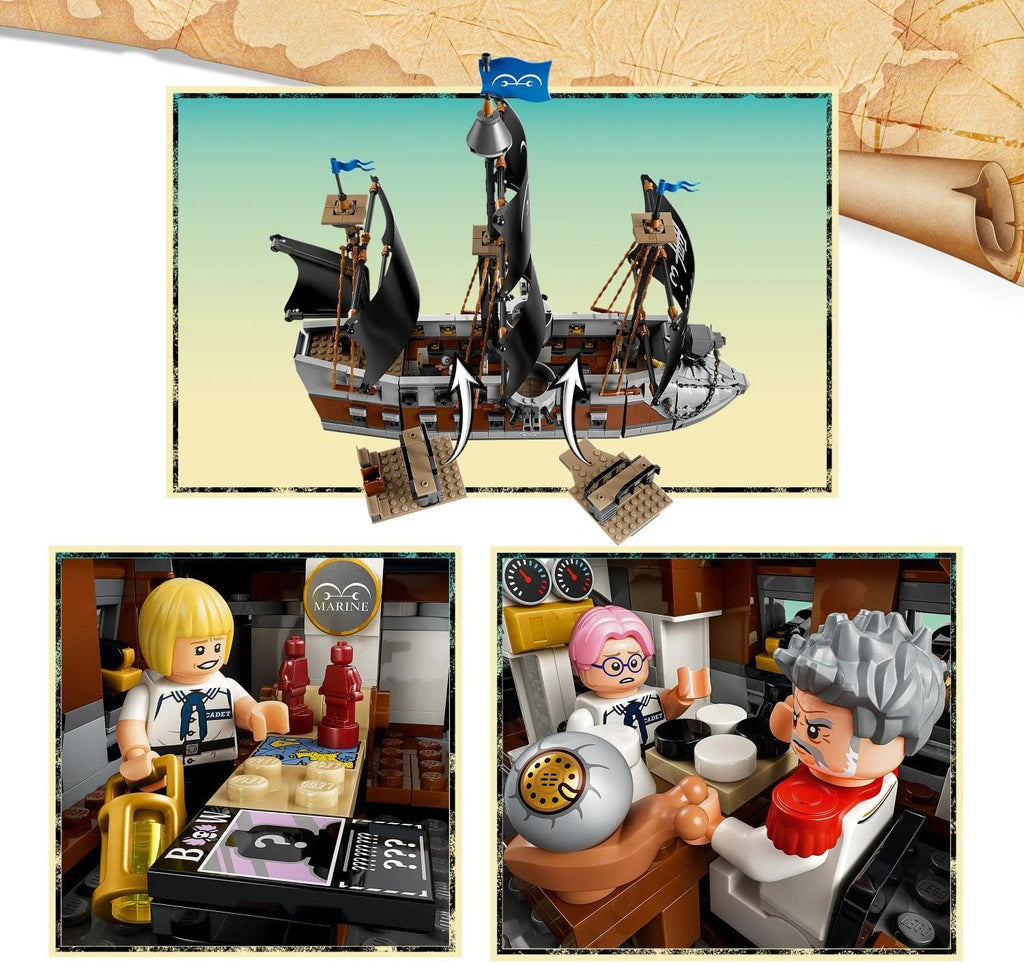 LEGO 75646 - ONE PIECE - LA NAVE DA GUERRA DI GARP
