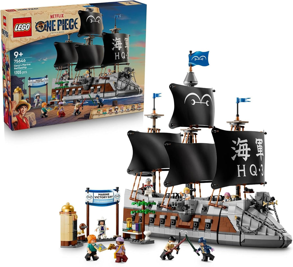 LEGO 75646 - ONE PIECE - LA NAVE DA GUERRA DI GARP