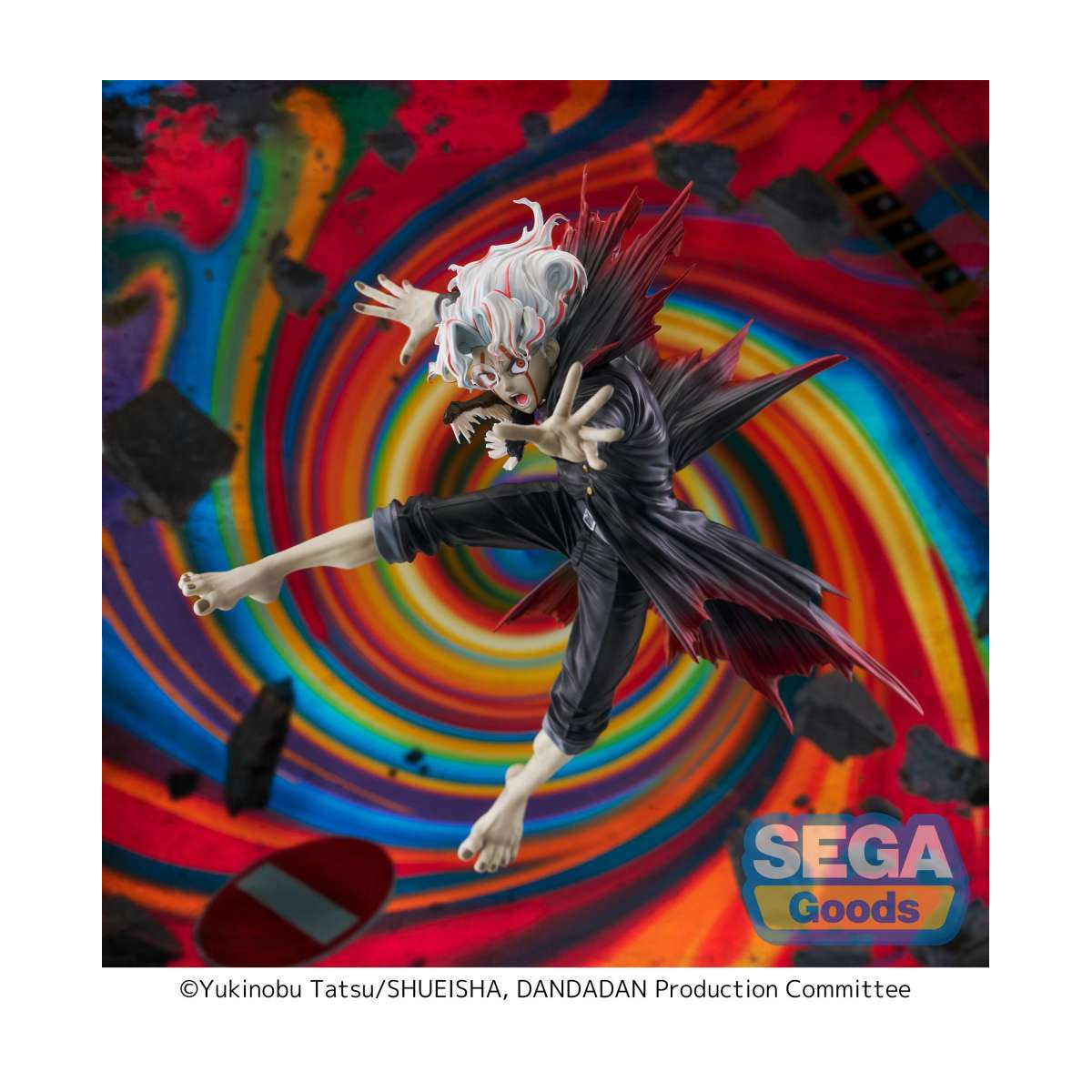 Sega DanDaDan Okarun Transformed Key Visual Version