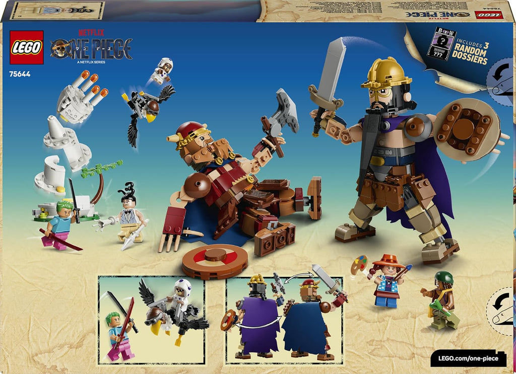 LEGO 75644 - ONE PIECE - DORI CONTRO BROGI – GIGANTI DI LITTLE GARDEN