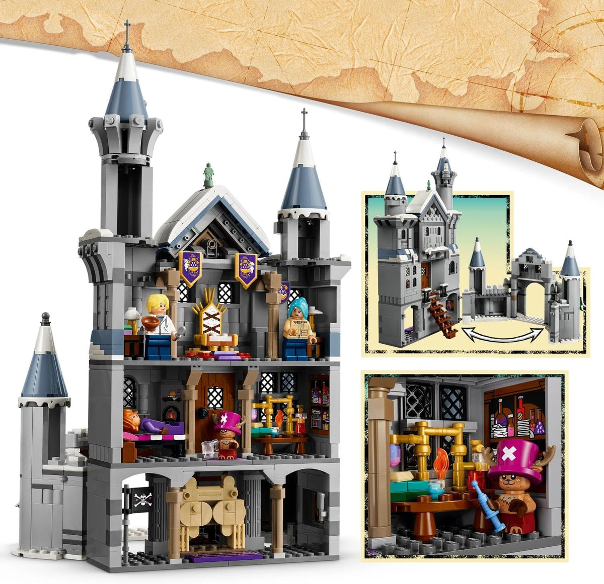 LEGO 75645 - ONE PIECE - BATTAGLIA AL CASTELLO DI DRUM