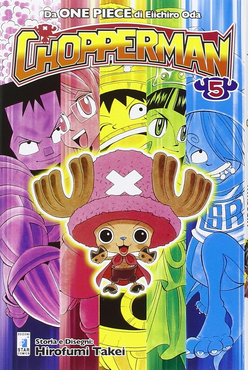 Chopperman - Serie completa vol.1-5 + Chpperman alla riscossa