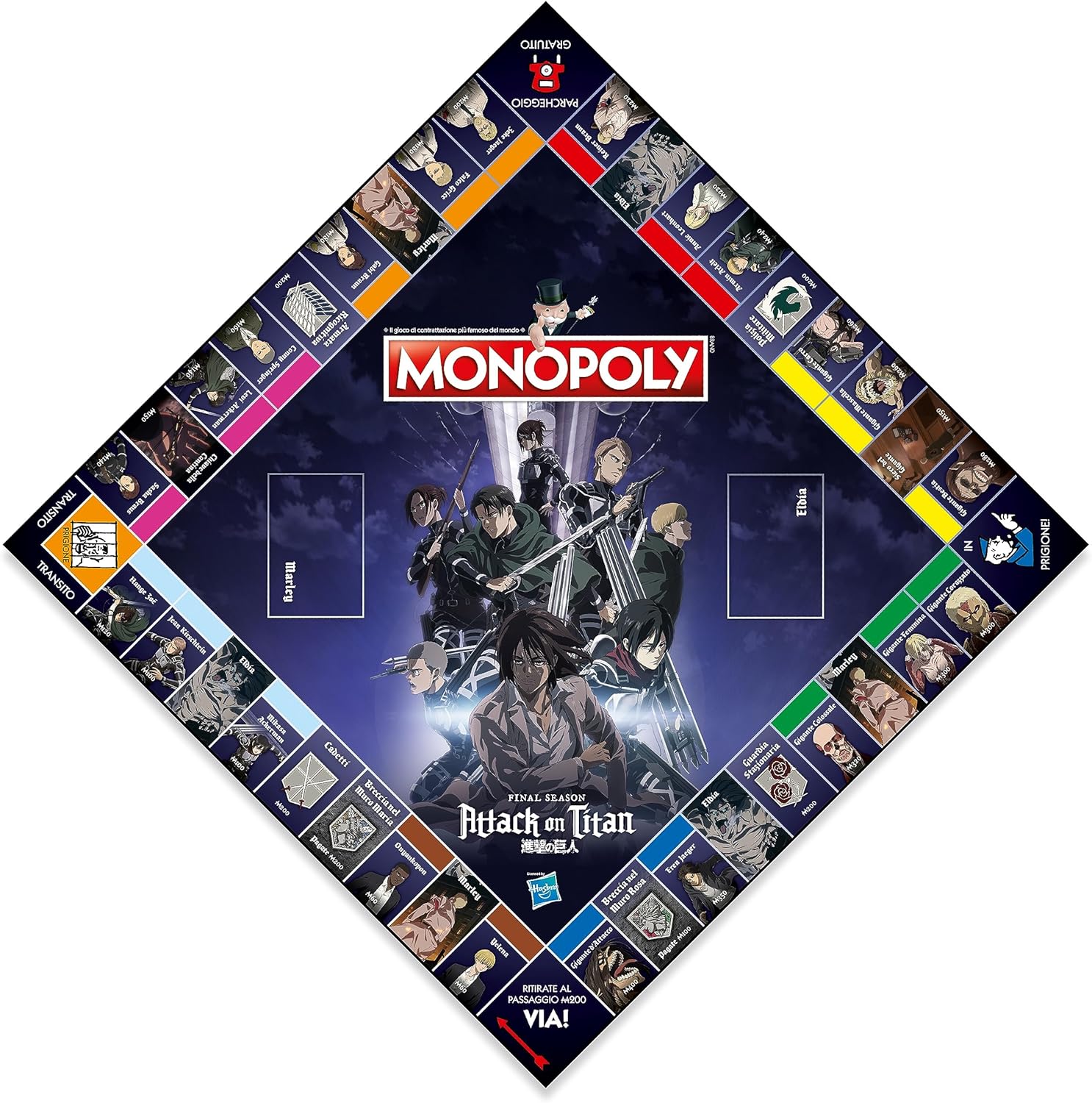 Monopoly Attack On Titan