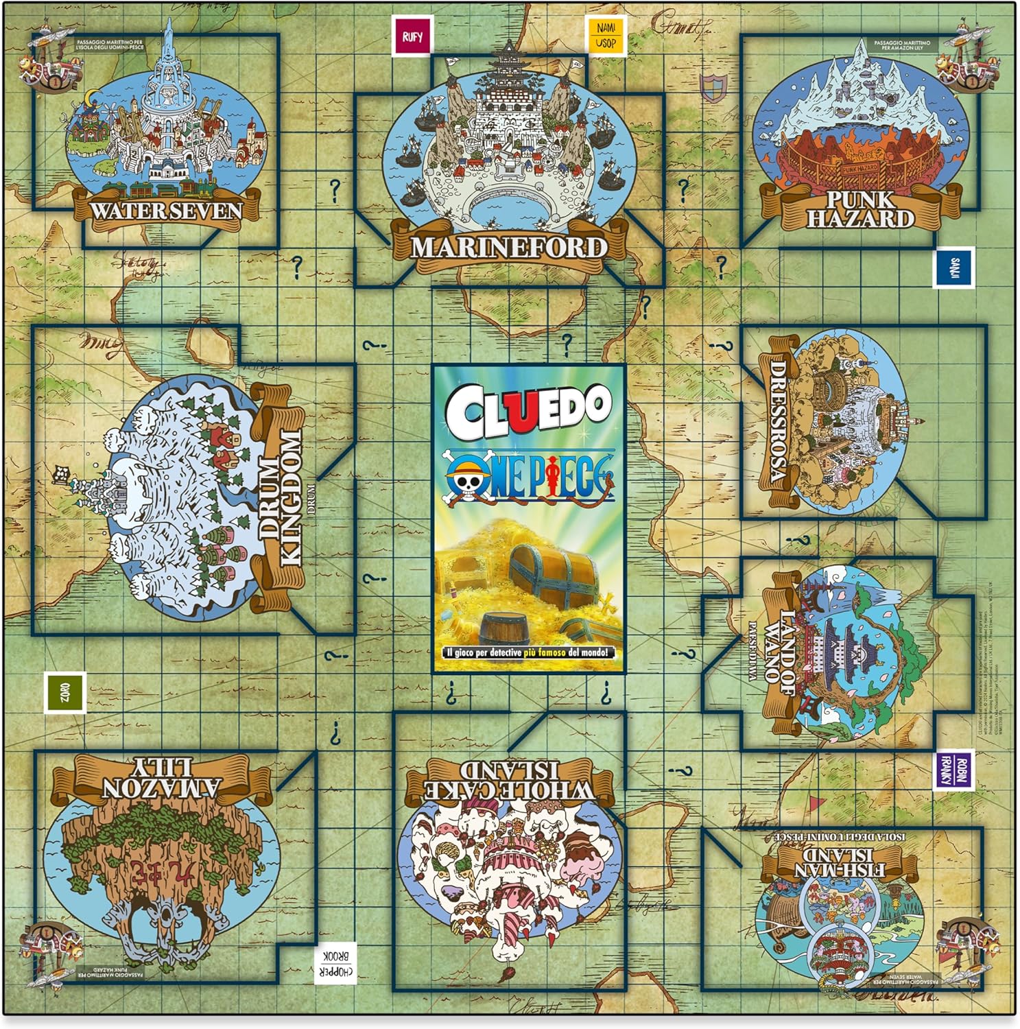 Cluedo One Piece