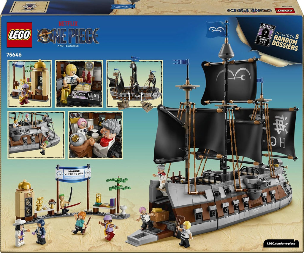 LEGO 75646 - ONE PIECE - LA NAVE DA GUERRA DI GARP