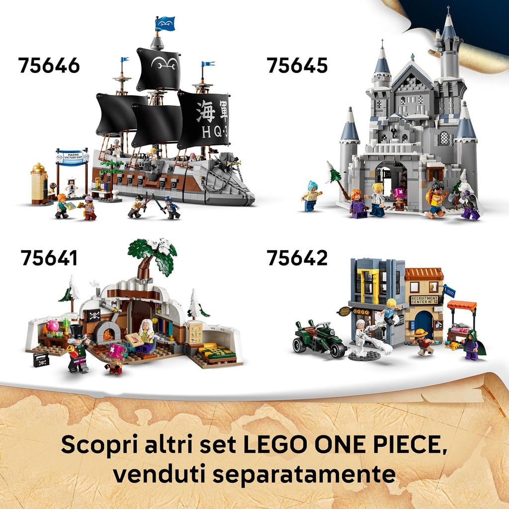 LEGO 75644 - ONE PIECE - DORI CONTRO BROGI – GIGANTI DI LITTLE GARDEN