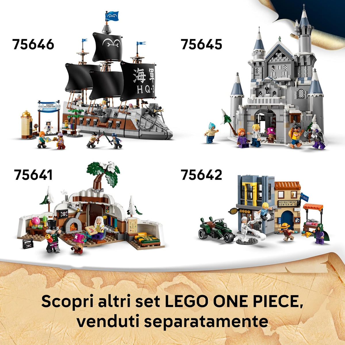 LEGO 75644 - ONE PIECE - DORI CONTRO BROGI – GIGANTI DI LITTLE GARDEN