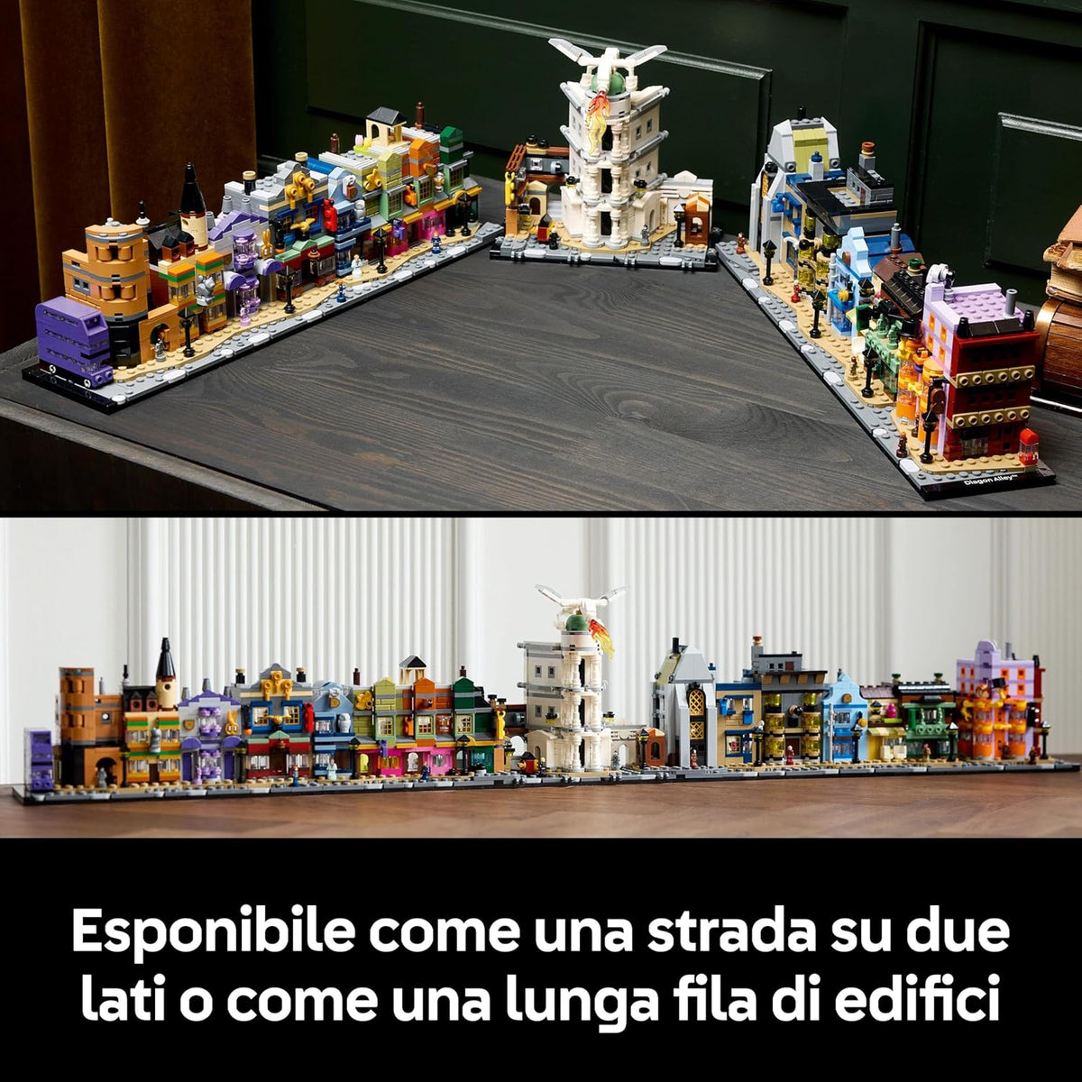 LEGO 76444 - HARRY POTTER - NEGOZI DI MAGIA DI DIAGON ALLEY
