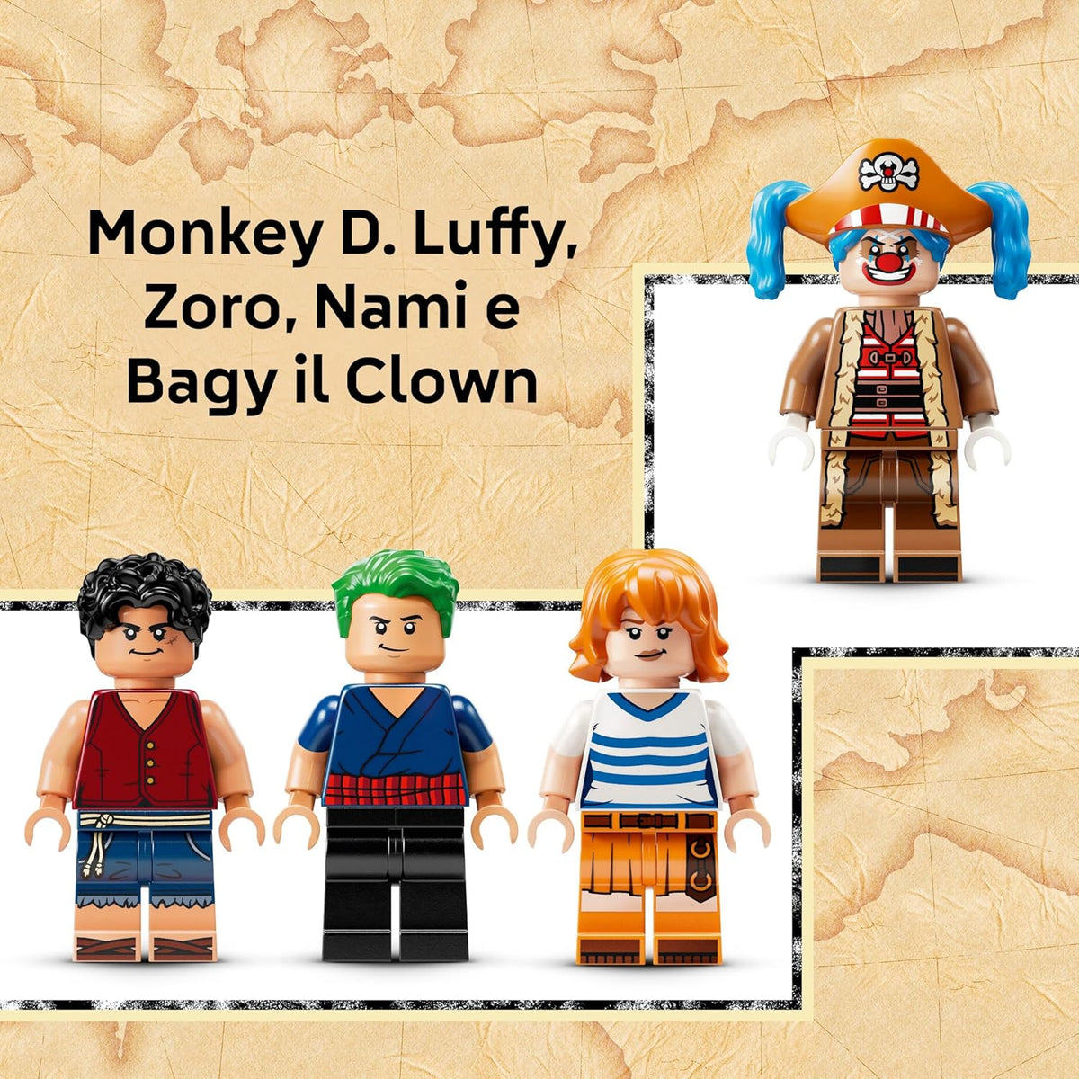 LEGO 75637 - ONE PIECE - LA TENDA DEL CIRCO DI BAGY IL CLOWN
