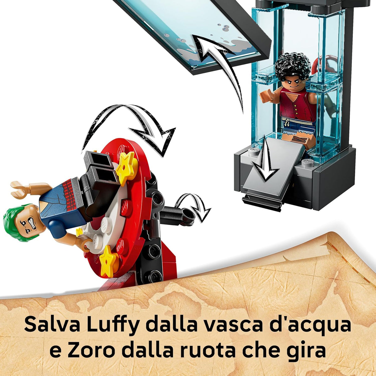 LEGO 75637 - ONE PIECE - LA TENDA DEL CIRCO DI BAGY IL CLOWN