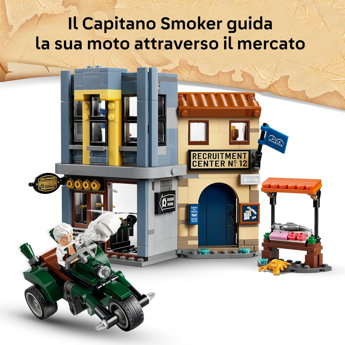 LEGO 75642 - ONE PIECE - RESA DEI CONTI CON CAPITANO SMOKER