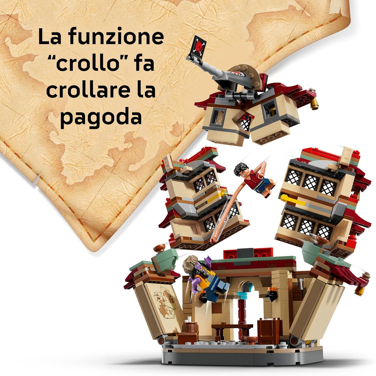 LEGO 75638 - ONE PIECE - BATTAGLIA AD ARLONG PARK