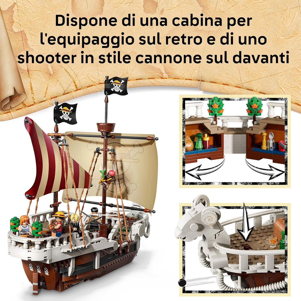 LEGO 75639 - ONE PIECE - LA NAVE PIRATA GOING MERRY