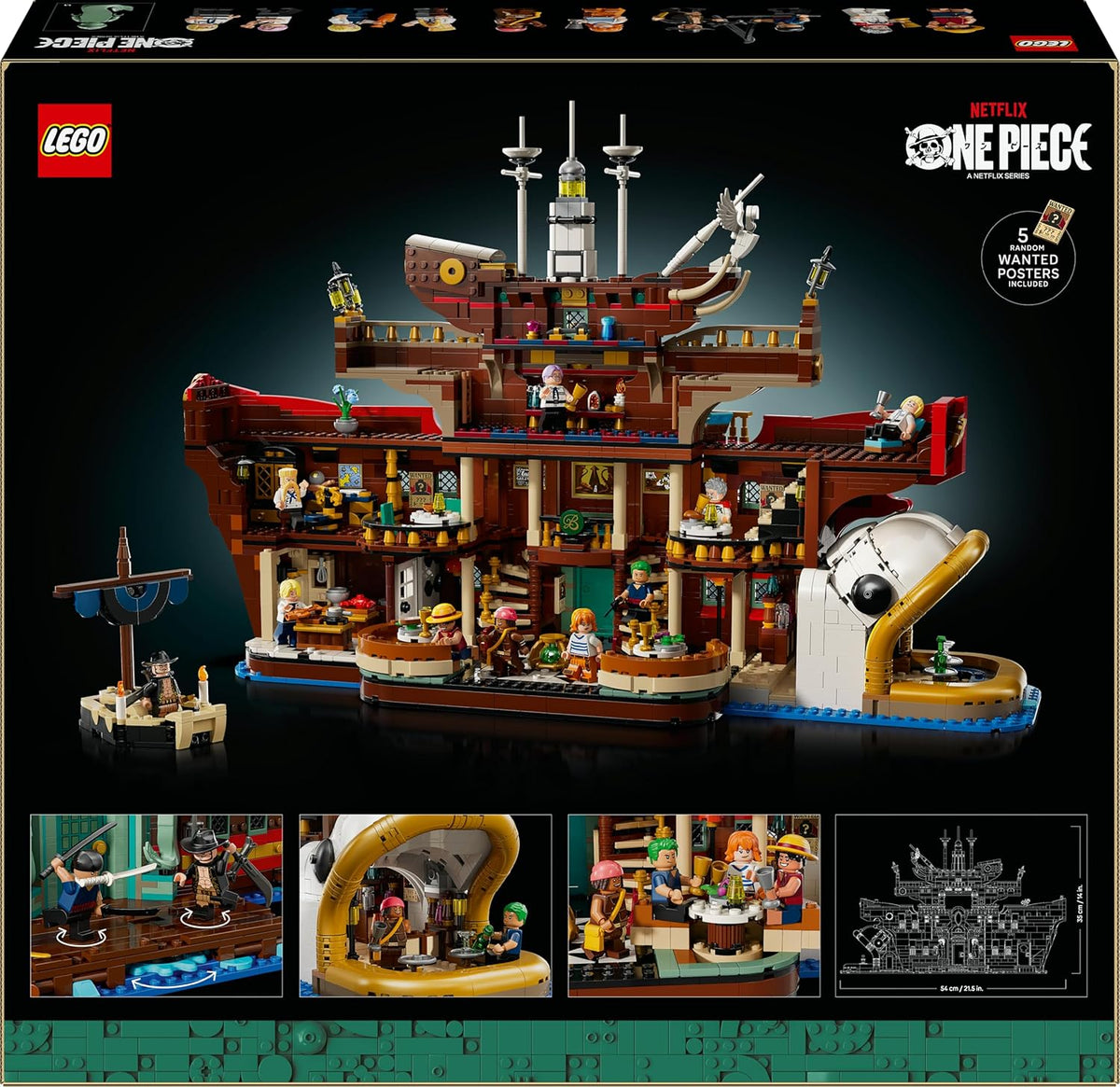 LEGO 75640 - ONE PIECE - BARATIE, IL RISTORANTE GALLEGGIANTE