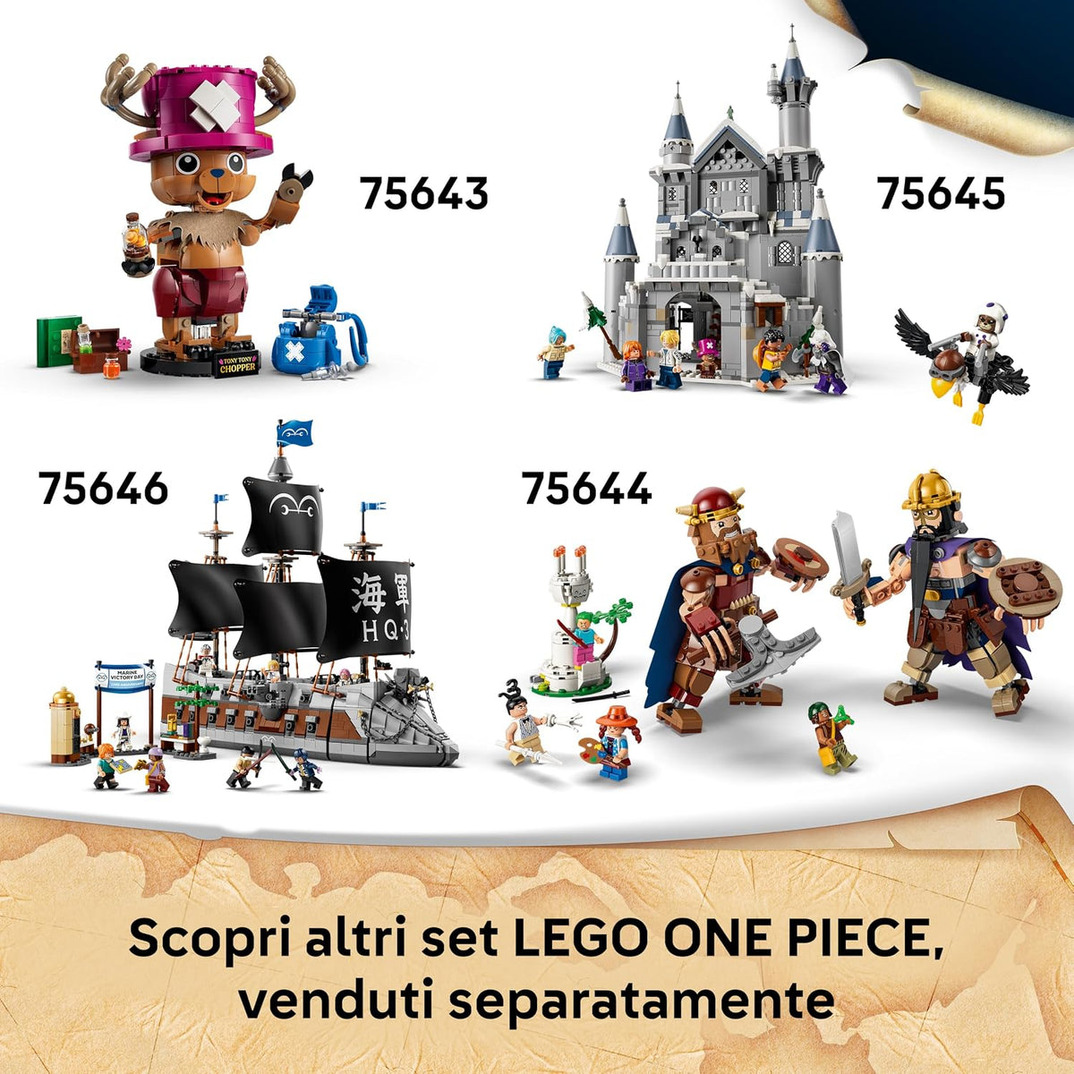 LEGO 75642 - ONE PIECE - RESA DEI CONTI CON CAPITANO SMOKER