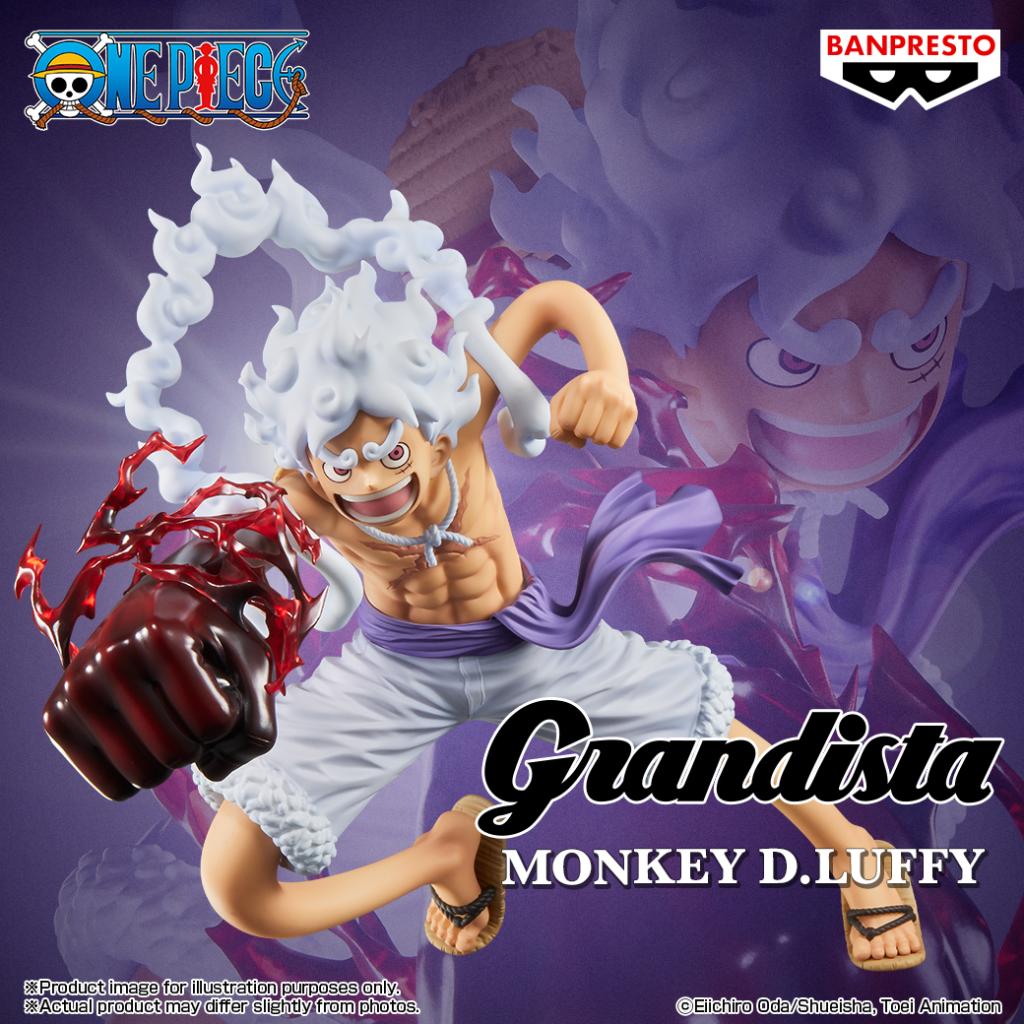 ONE PIECE - GRANDISTA - MONKEY D.LUFFY GEAR 5 - STATUA 23CM