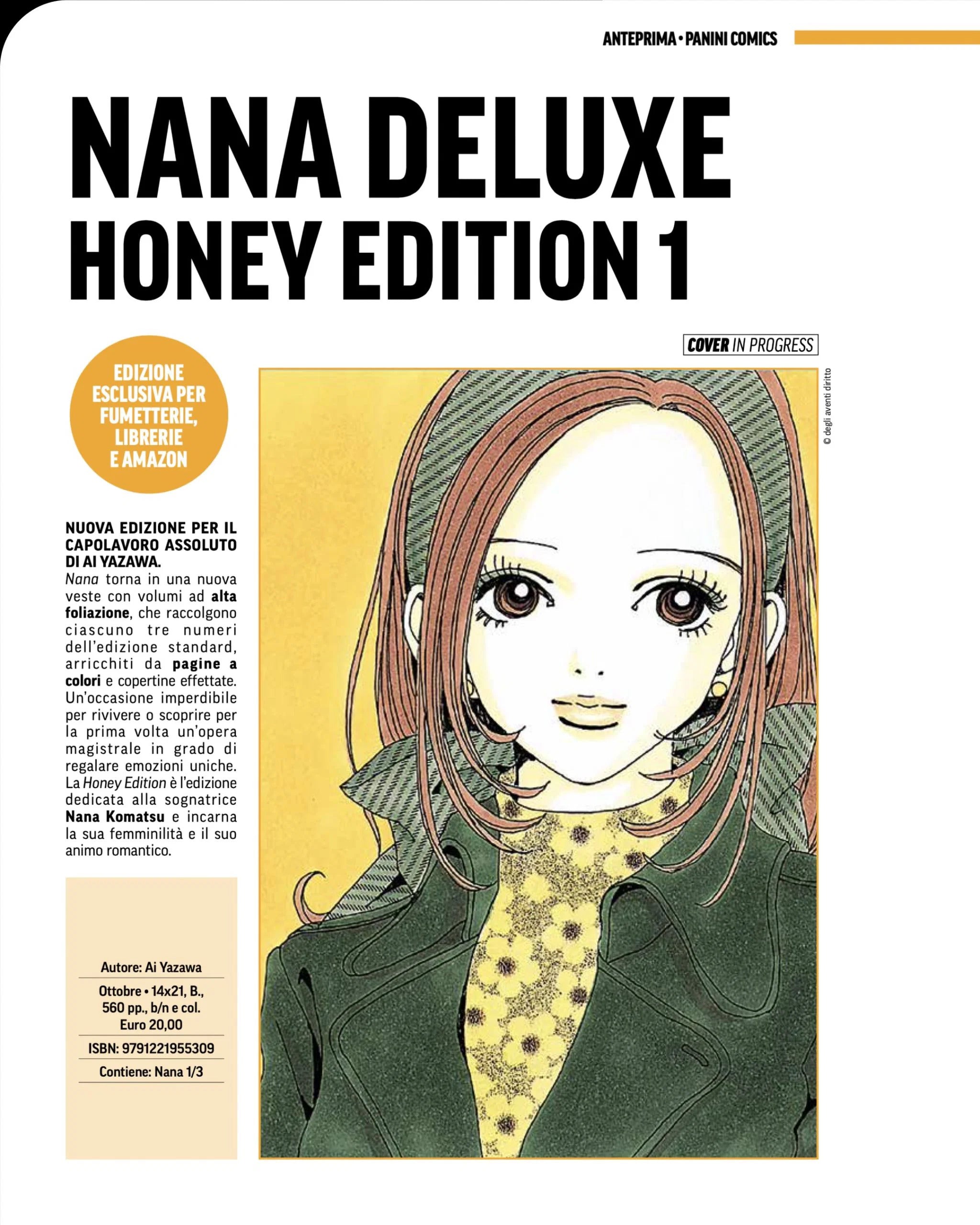 [PREORDINE] NANA DELUXE - HONEY EDITION VOL.1