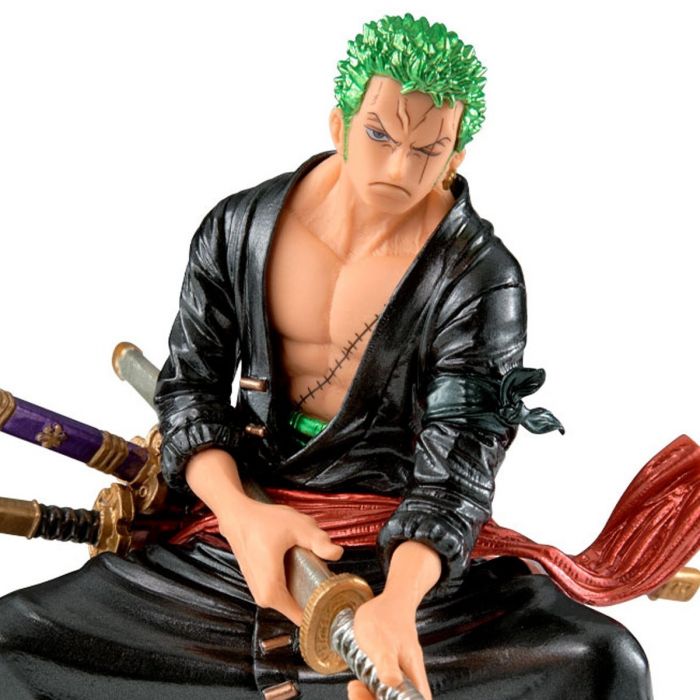 ONE PIECE - KING OF ARTIST SPECIAL - RORONOA ZORO - STATUA 18CM