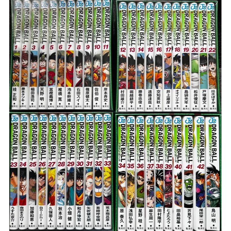 DRAGON BALL 40TH ANNIVERSARY DOUBLE COVER BOX VOL.1-42 (serie completa)